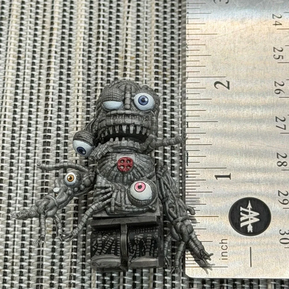 Ennard Minifigure FNAF Sister Location Horror Toy Metallic Silver 1.75in